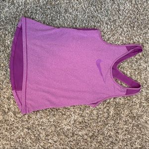 Purple Nike tank top